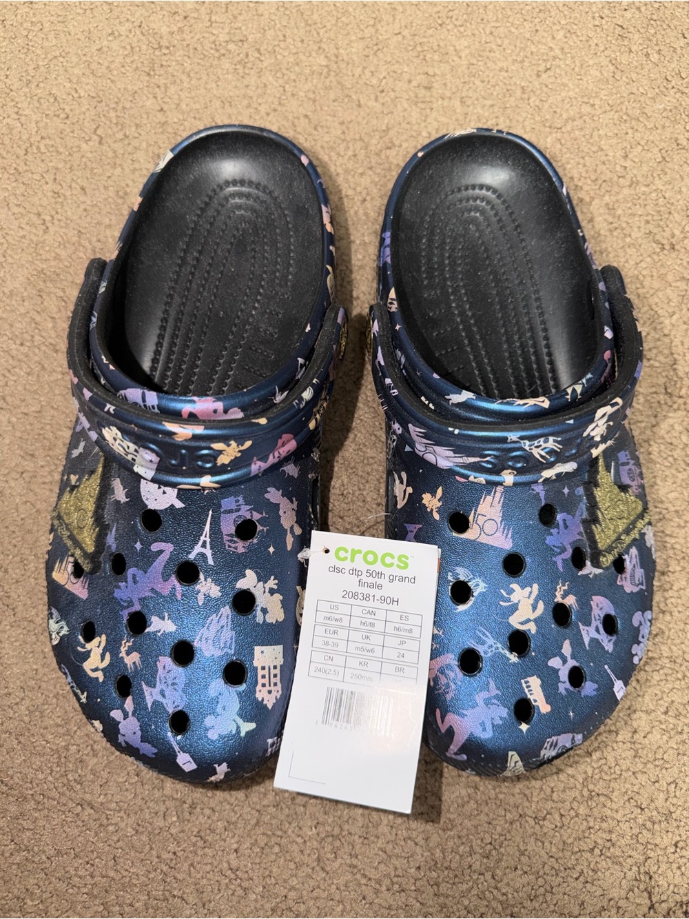 Crocs Walt Disney World 50th Grand Finale (m6/w8)